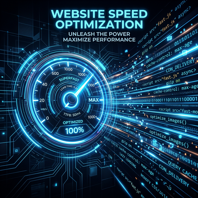 Website speed and SEO optimization